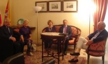 L'Incontro del Commissario Alessandro Giacchetti<br/>con la delegazione dei deputati nazionali e regionali. 
